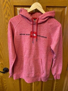 The North Face Men’s Heather Red Crewneck Hoodie